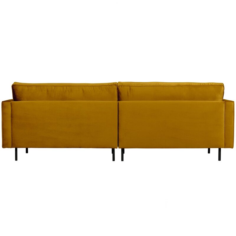 WOOOD-collectie Rodeo Classic 3-Zits Bank Velvet Oker