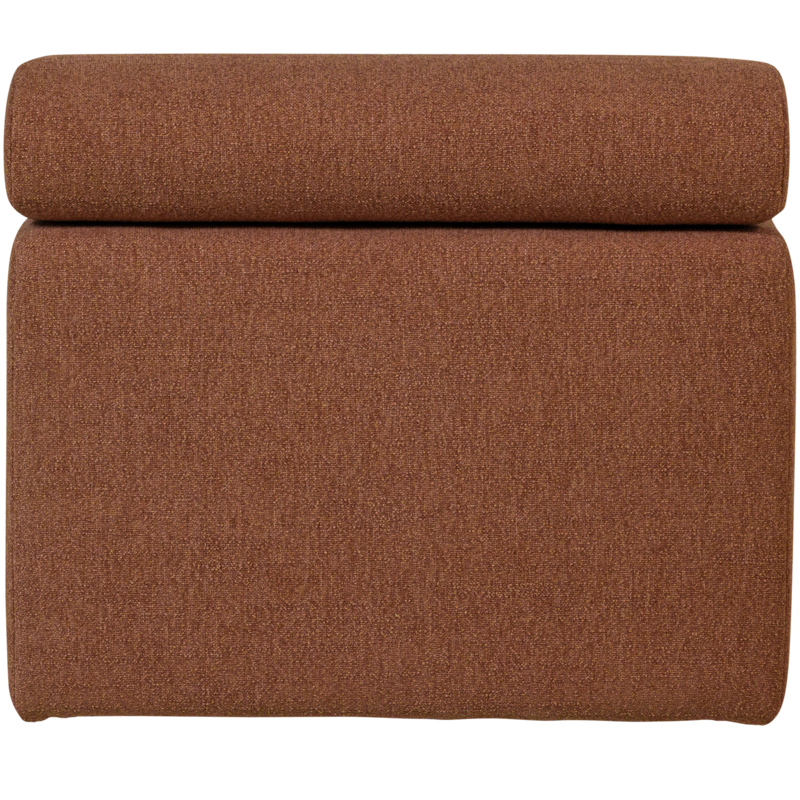 WOOOD-collectie Novi 1-Zits Element Boucle Terra