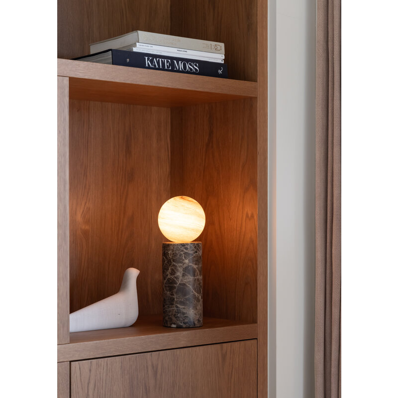 it's about RoMi-collectie Tafellamp Tivoli bruin