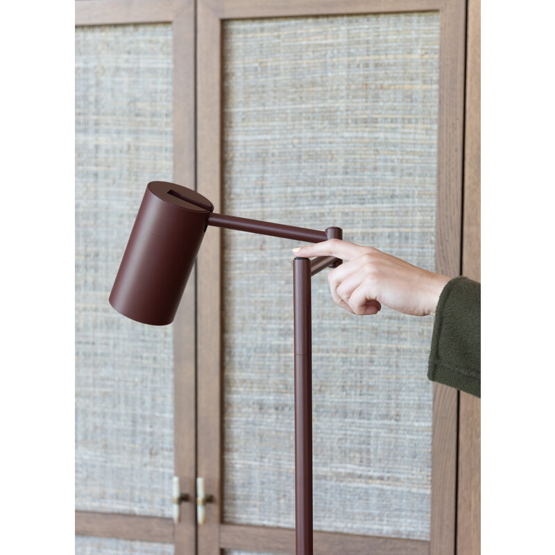 it's about RoMi-collectie Vloerlamp Bilbao burgundy
