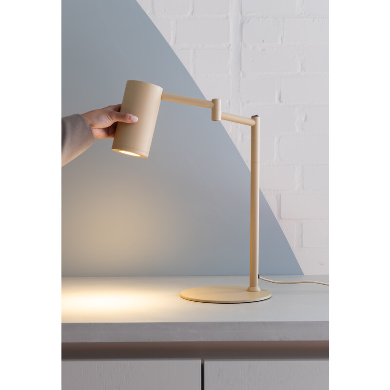 it's about RoMi-collectie Tafellamp Bilbao beige