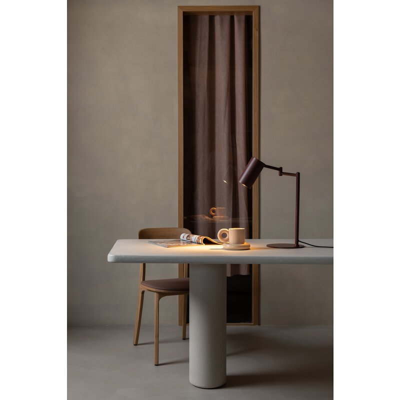 it's about RoMi-collectie Tafellamp Bilbao burgundy