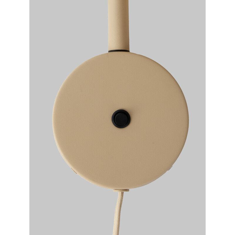 it's about RoMi-collectie Wall lamp Bilbao beige