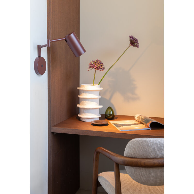 it's about RoMi-collectie Wandlamp Bilbao burgundy