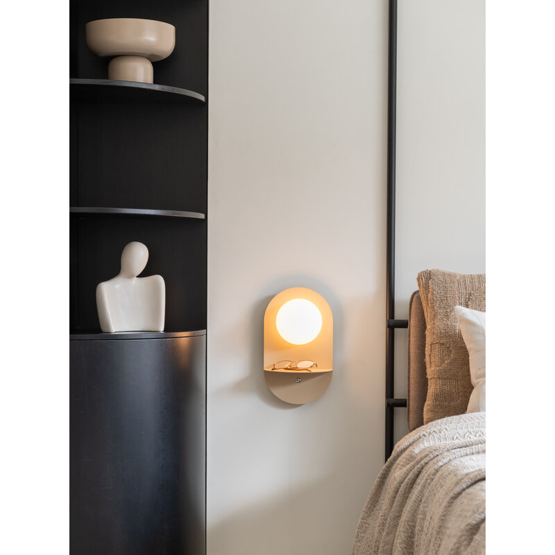 it's about RoMi-collectie Wall lamp Tokyo beige