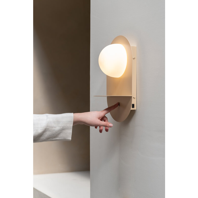 it's about RoMi-collectie Wandlamp Tokyo beige