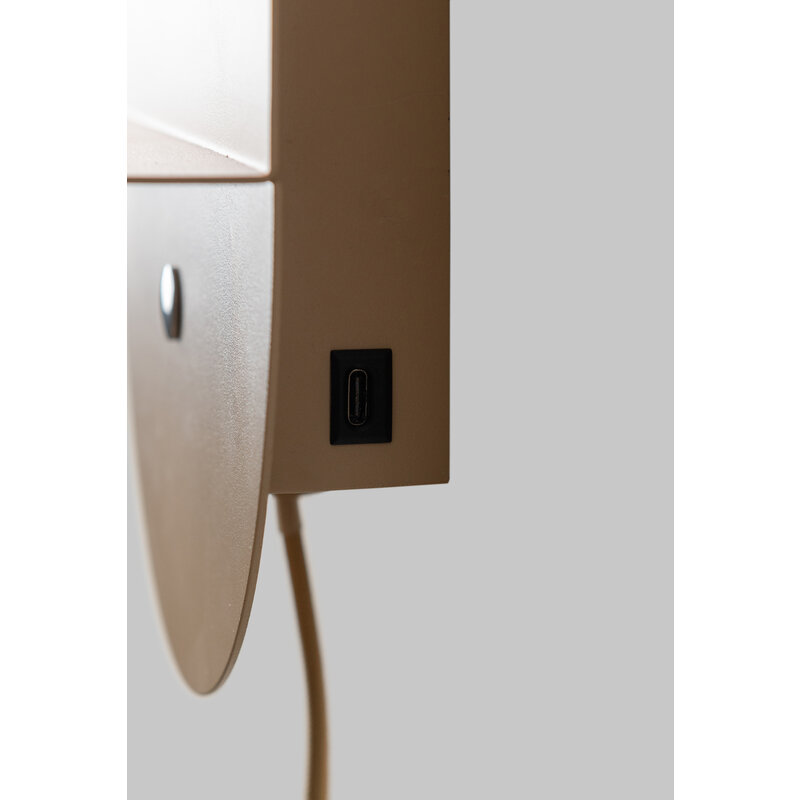 it's about RoMi-collectie Wall lamp Tokyo beige