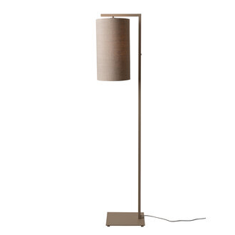 it's about RoMi Vloerlamp Boston zand/kap 2545 linnen donker
