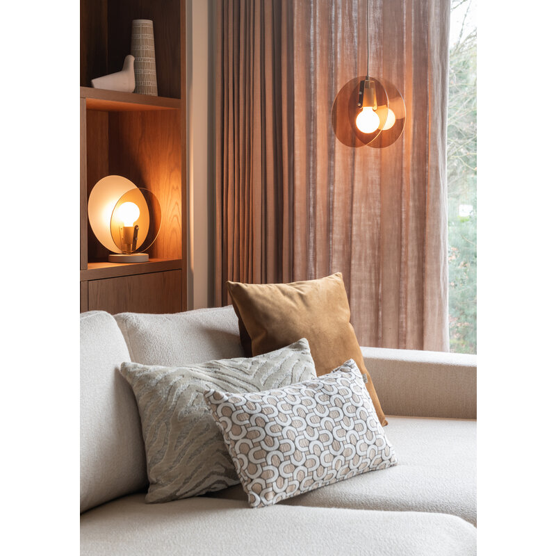 it's about RoMi-collectie Tafellamp Toledo amber