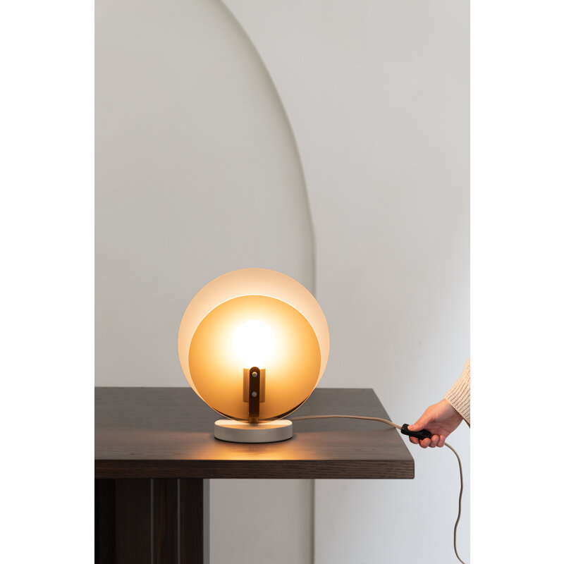 it's about RoMi-collectie Tafellamp Toledo amber