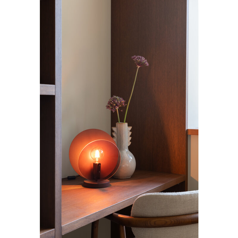 it's about RoMi-collectie Tafellamp Toledo bruin