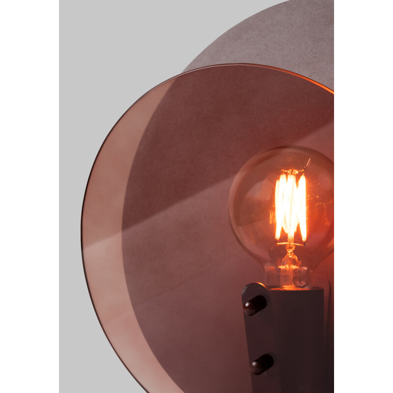 it's about RoMi-collectie Tafellamp Toledo bruin