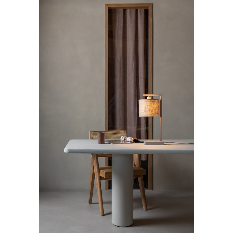 it's about RoMi-collectie Table lamp Boston sand/shade 1815 light linen