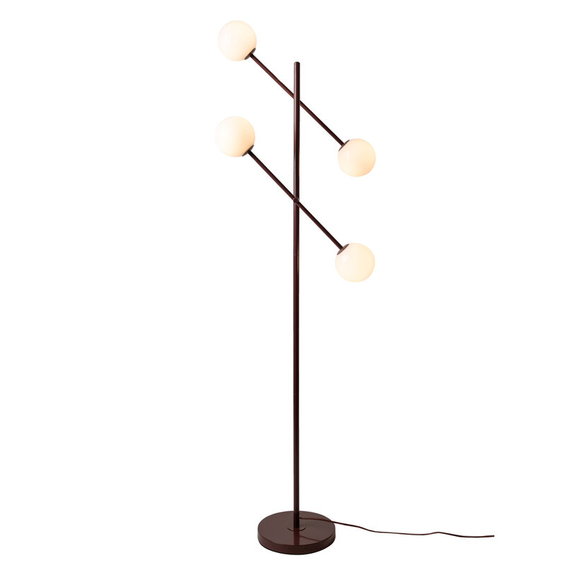 it's about RoMi-collectie Vloerlamp Copenhagen burgundy