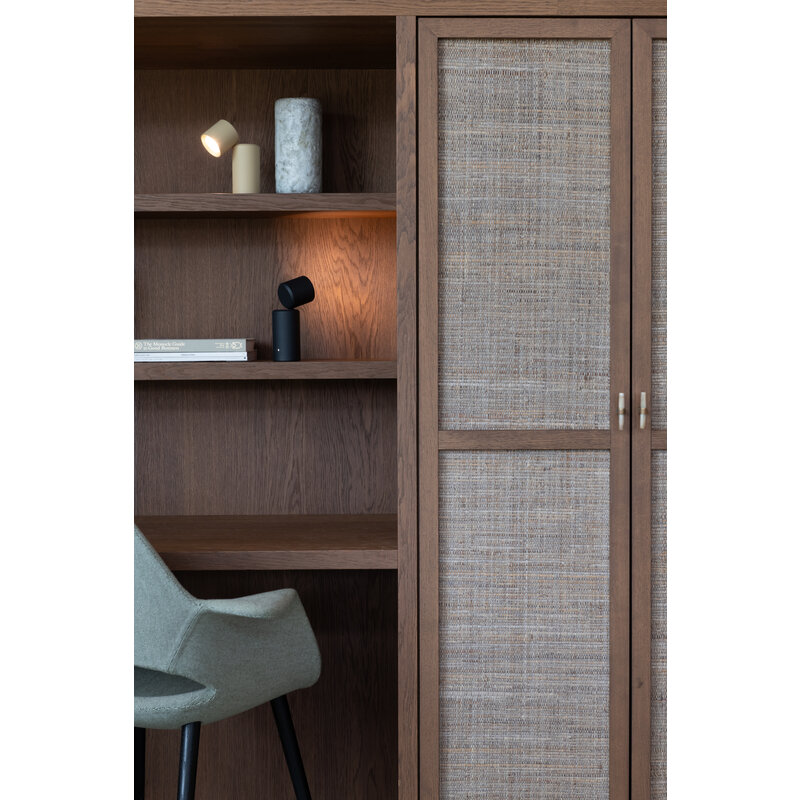 it's about RoMi-collectie Tafel-/wandlamp Milan zwart