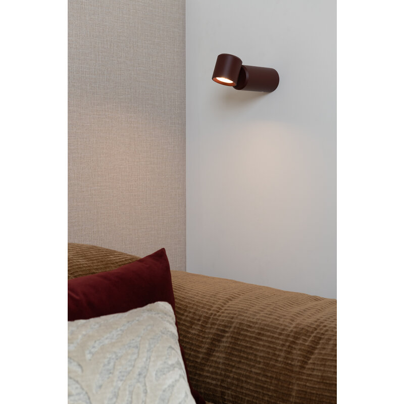 it's about RoMi-collectie Tafel-/wandlamp Milan burgundy
