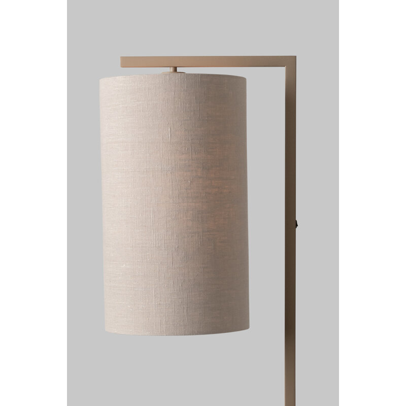it's about RoMi-collectie Vloerlamp Boston zand/kap 2545 linnen licht