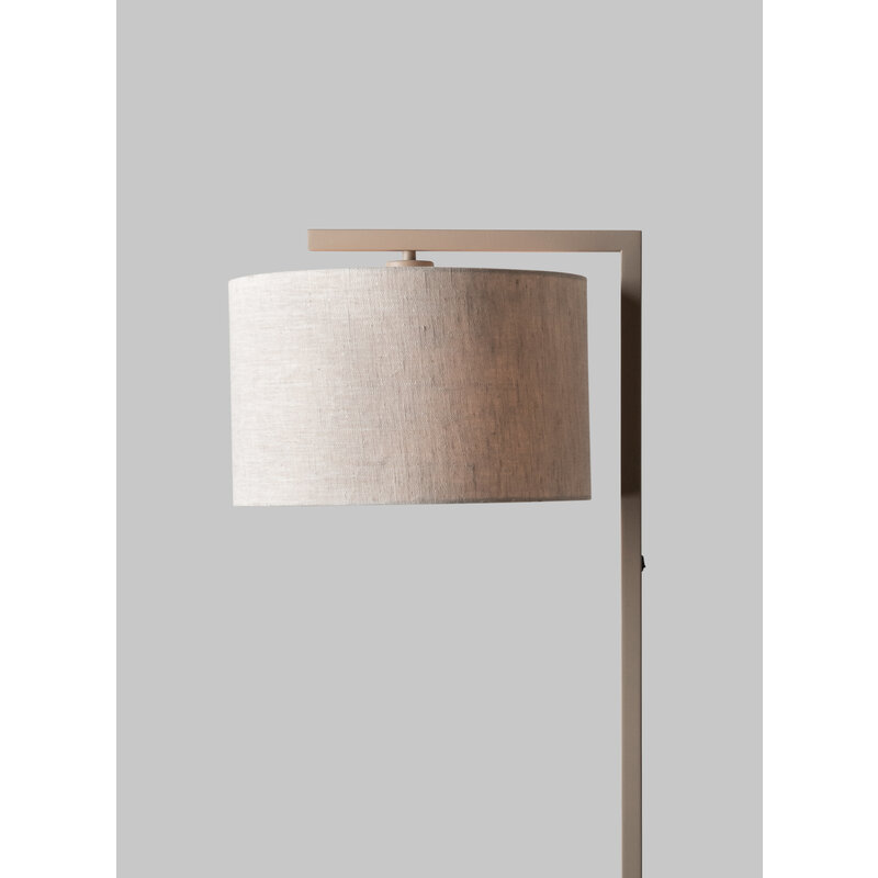 it's about RoMi-collectie Vloerlamp Boston zand/kap 3220 linnen licht