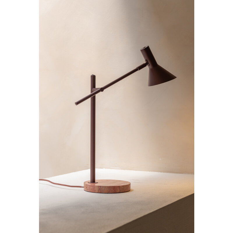 it's about RoMi-collectie Tafellamp Izmir burgundy