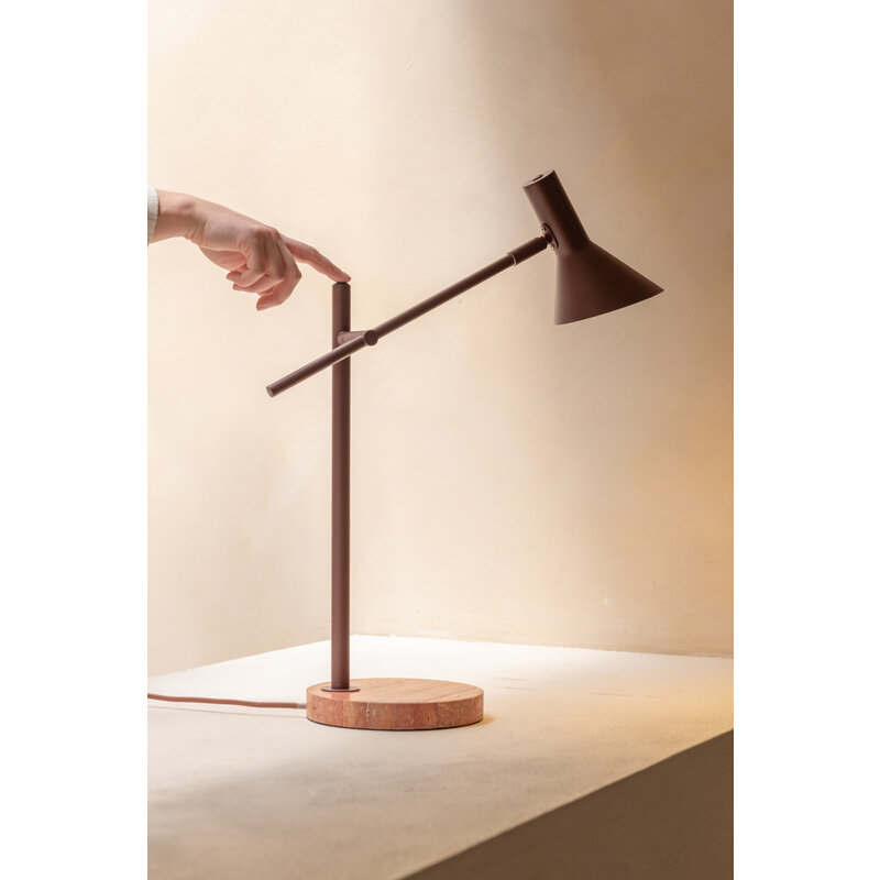 it's about RoMi-collectie Tafellamp Izmir burgundy