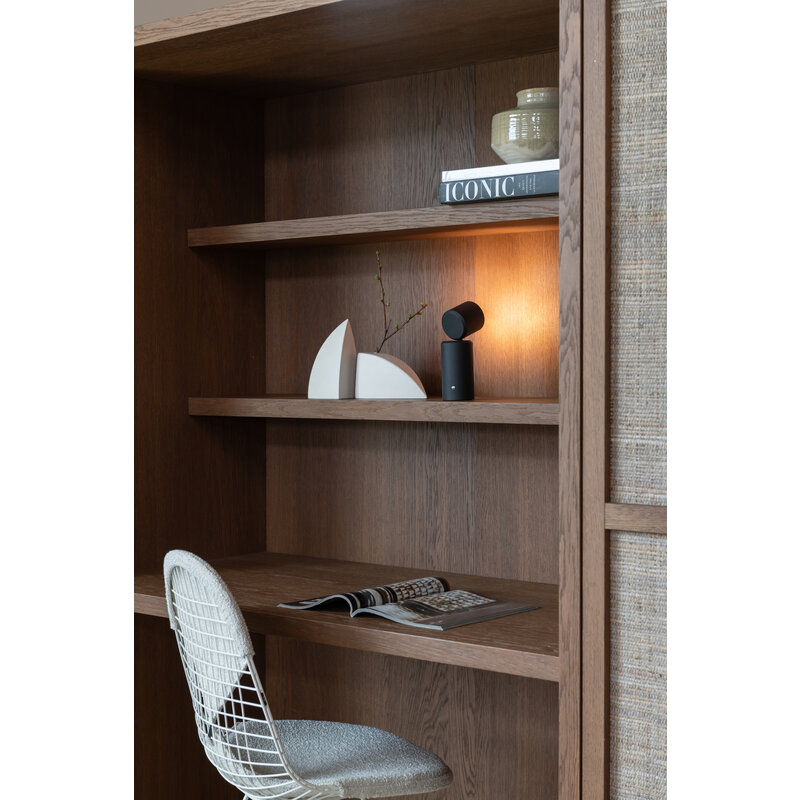 it's about RoMi-collectie Tafel-/wandlamp Milan zwart