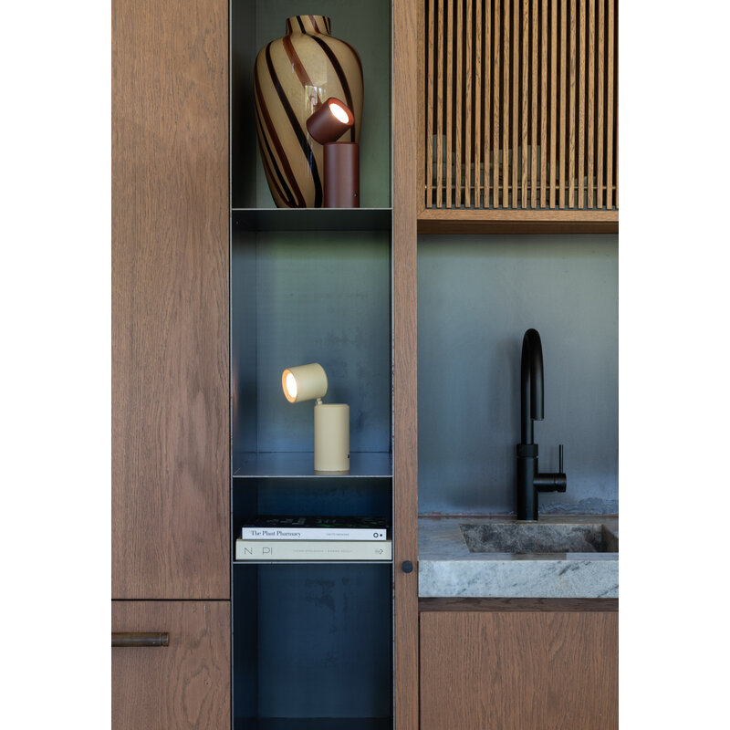 it's about RoMi-collectie Tafel-/wandlamp Milan burgundy