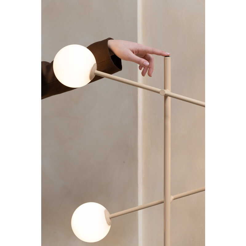 it's about RoMi-collectie Floor lamp Copenhagen beige