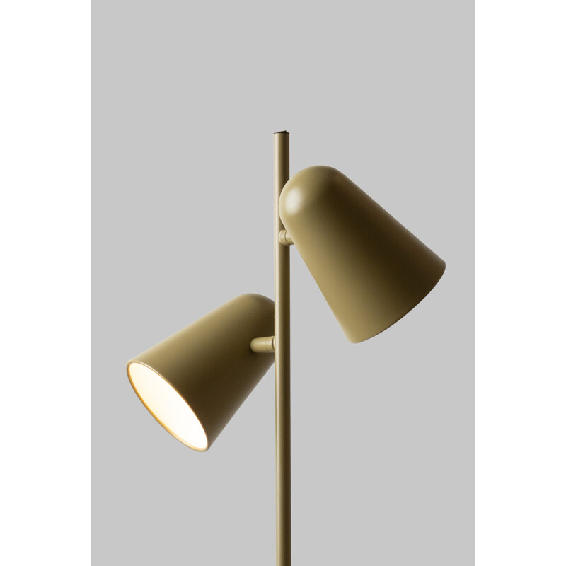 it's about RoMi-collectie Floor lamp Salamanca 2-shade olive green