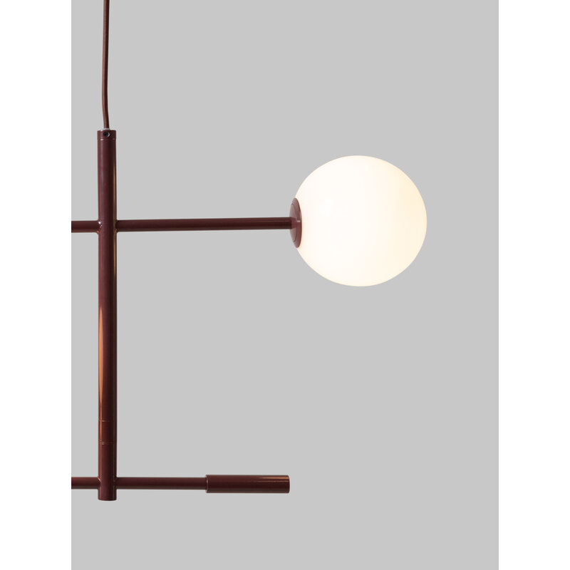 it's about RoMi-collectie Pendant lamp Copenhagen burgundy