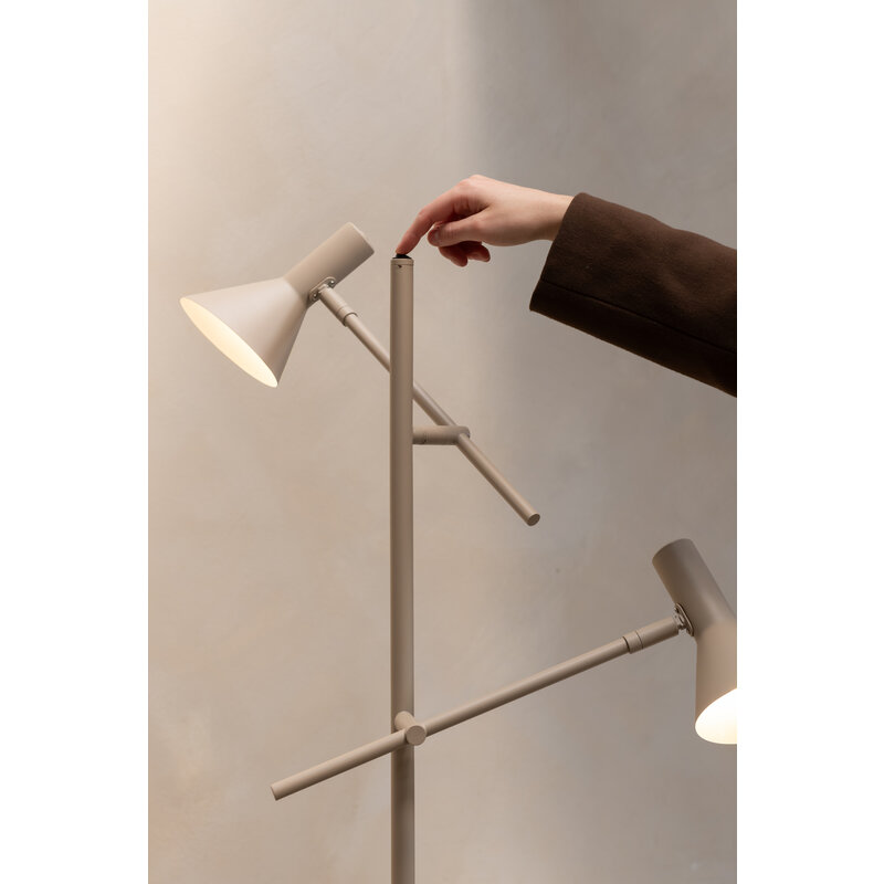 it's about RoMi-collectie Vloerlamp Izmir zand