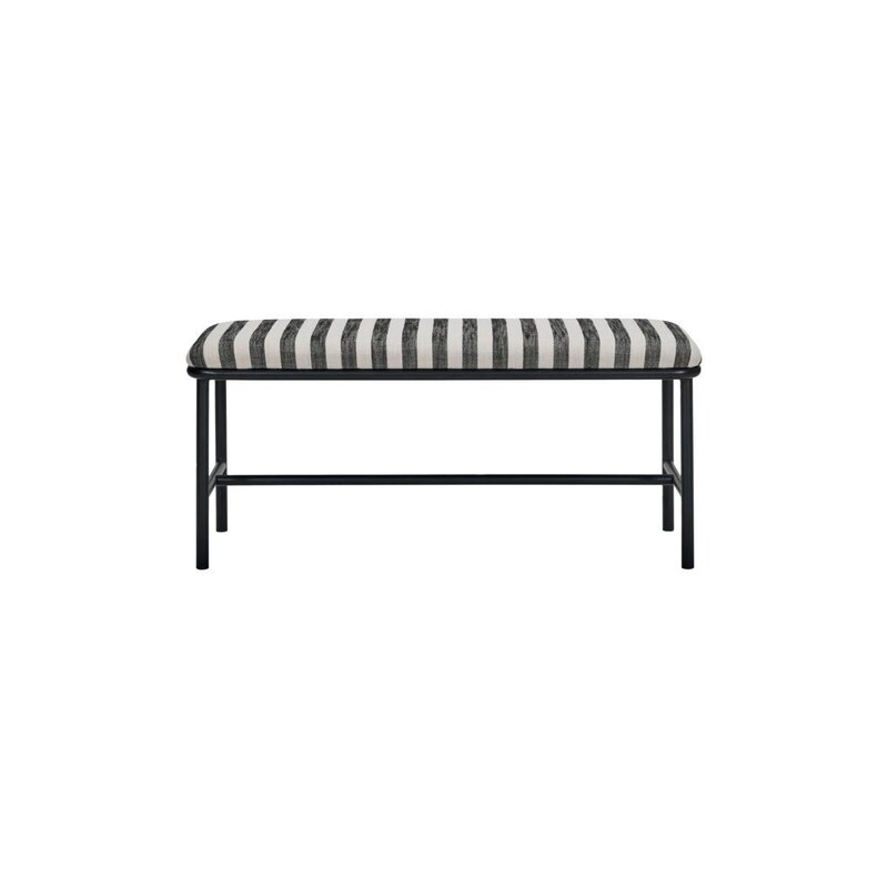 House Doctor-collectie Bank Toda, Zwart/Off-white - Copy