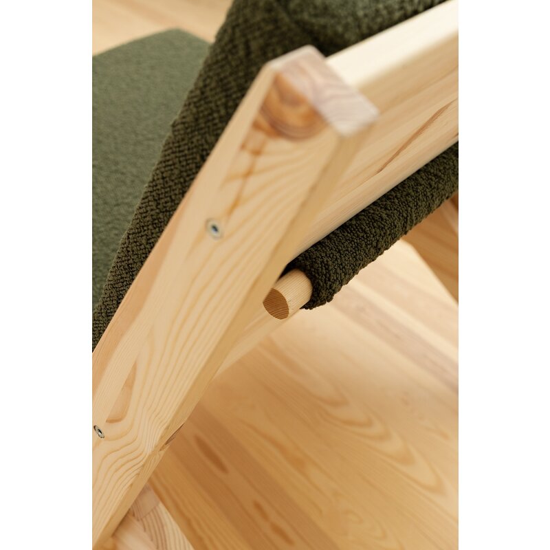 Karup Design-collectie Sway Loungestoel Raw W. Pebble Beige Mattress