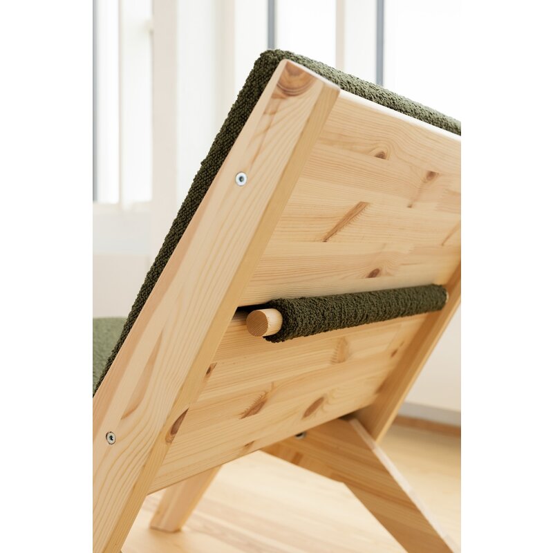 Karup Design-collectie Sway Loungestoel Raw W. Pebble Beige Mattress