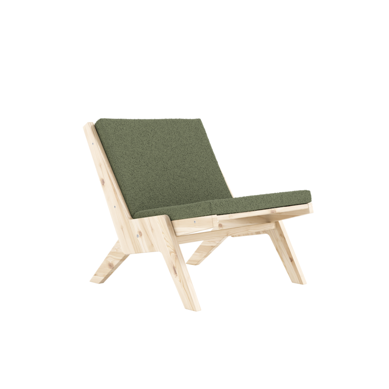 Karup Design-collectie Sway Loungestoel Raw W. Evergreen Mattress