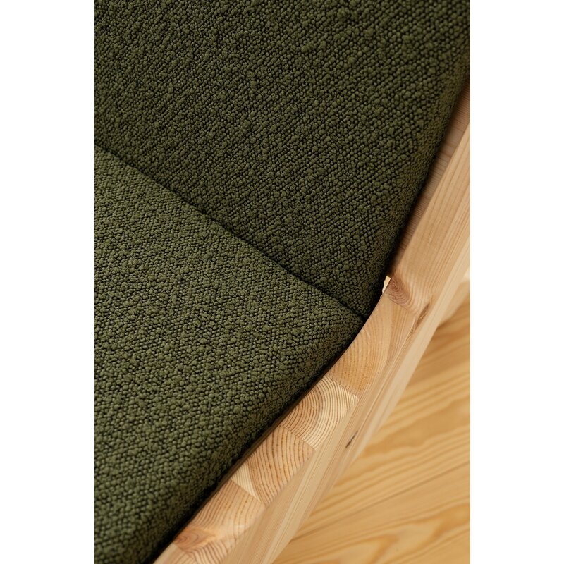 Karup Design-collectie Sway Loungestoel Raw W. Evergreen Mattress