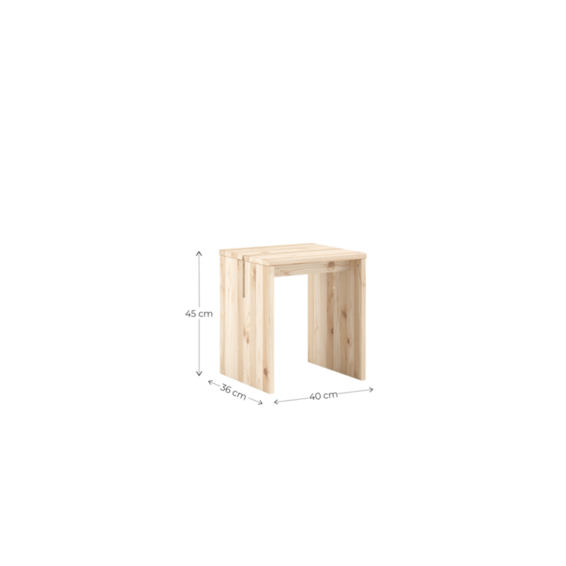 Karup Design-collectie Join-In Stool Raw