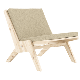 Karup Design Sway Loungestoel Raw W. Pebble Beige Mattress