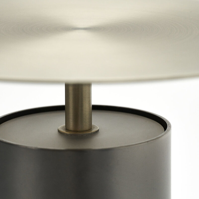 House Doctor-collectie Tablelamp Tacker Gunmetal