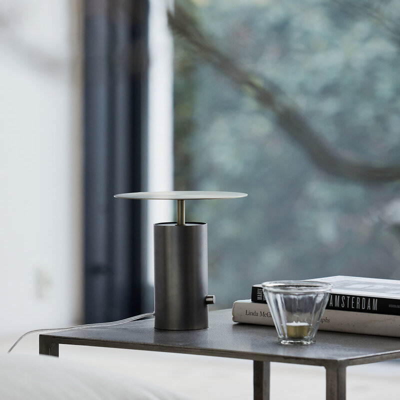 House Doctor-collectie Tafellamp Tacker Gunmetal