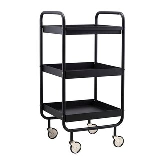 House Doctor Trolley Roll Zwart - Copy