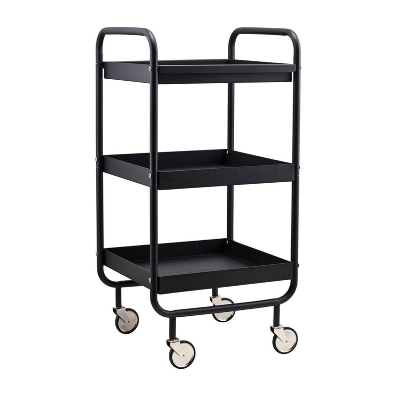 House Doctor-collectie Trolley Roll Zwart - Copy