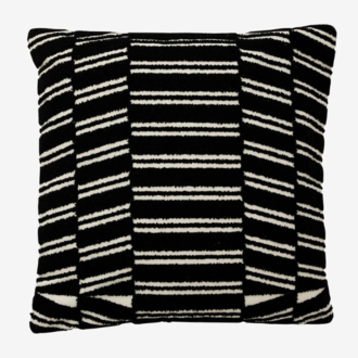 Nordal BEID cushion cover - ivory/black