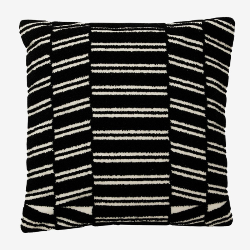 Nordal-collectie BEID cushion cover - ivory/black