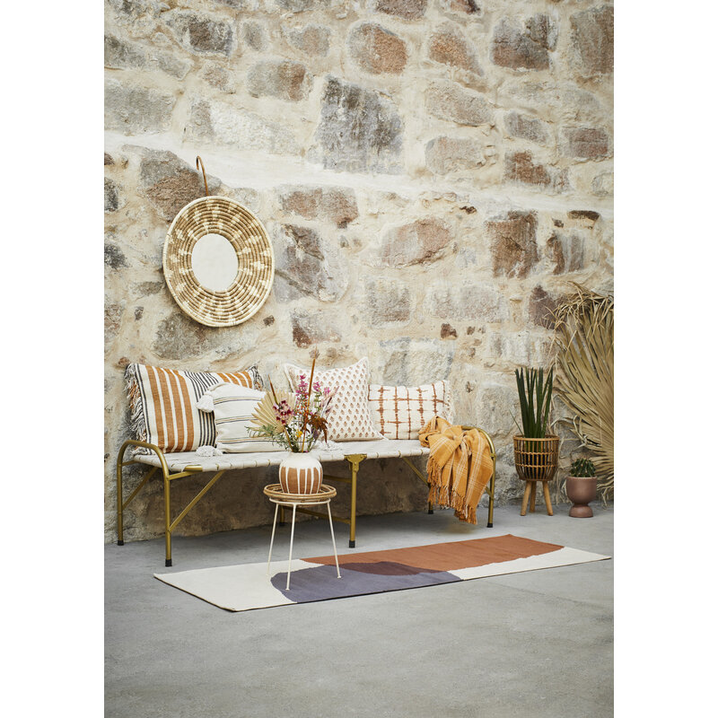 Madam Stoltz-collectie Plantenstandaard bamboe - set van 2