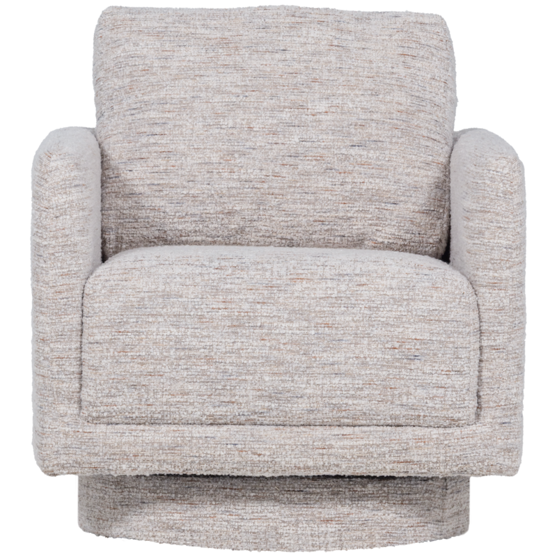 WOOOD-collectie Oska Draaifauteuil Naturel Melange