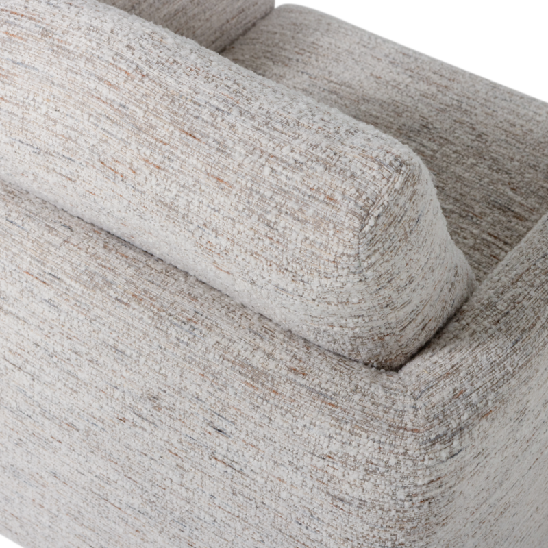 WOOOD-collectie OSKA DRAAIFAUTEUIL NATUREL MELANGE