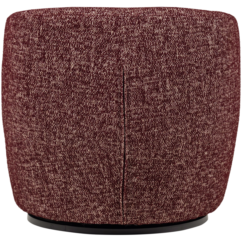 WOOOD-collectie Serra Draaifauteuil Bordeauxrood Melange