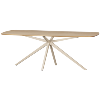 WOOOD TABLO EETTAFEL DEENS OVAAL VJ 220x100 CM TRANSPARANT [fsc]