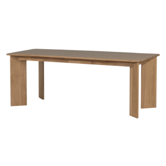 WOOOD Tablo Eettafel Afgerond Dl 180X100 Cm Transparant [Fsc]