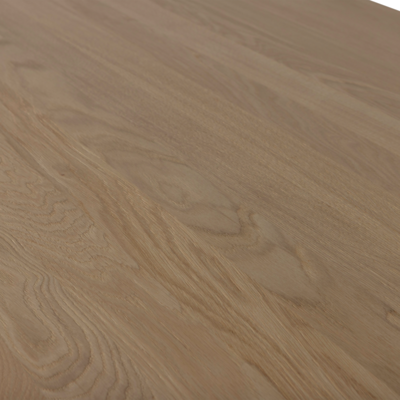 WOOOD-collectie Tablo Eettafel Afgerond Dl 220X100 Cm Transparant [Fsc]